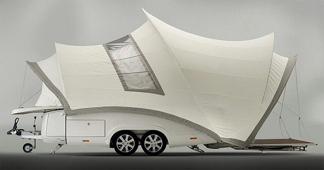 Interesting RVs, Cool RVs, Innovative RVs, Crazy RVs.  The Opera Camper by Axel Enthoven.