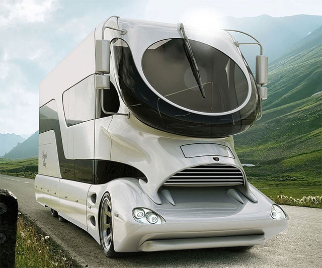 Interesting RVs, Cool RVs, Innovative RVs, Crazy RVs.  March Mobile, eleMMent Palazoo.