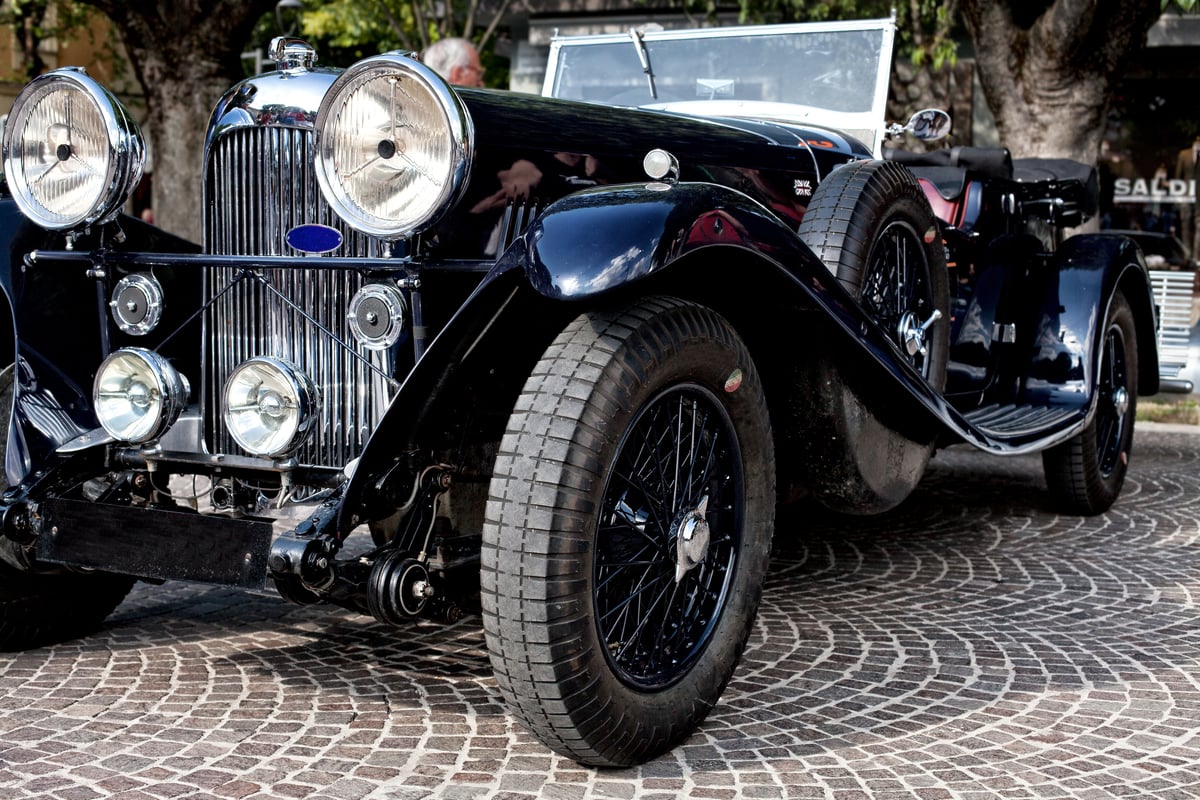 Antique Black Car