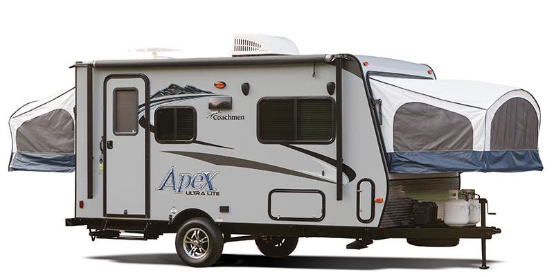 The exterior of the 2020 Apex Nano Expandable Camper. 