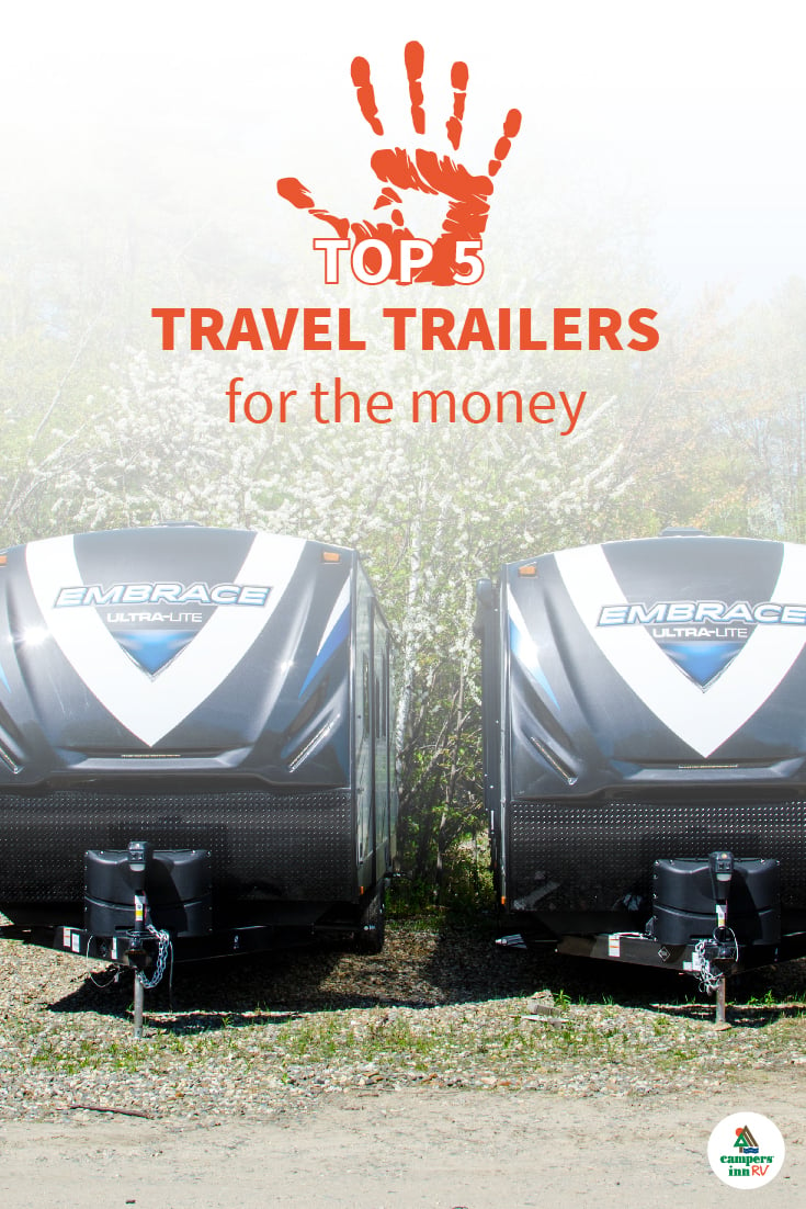 Top 5 Travel Trailers for the Money