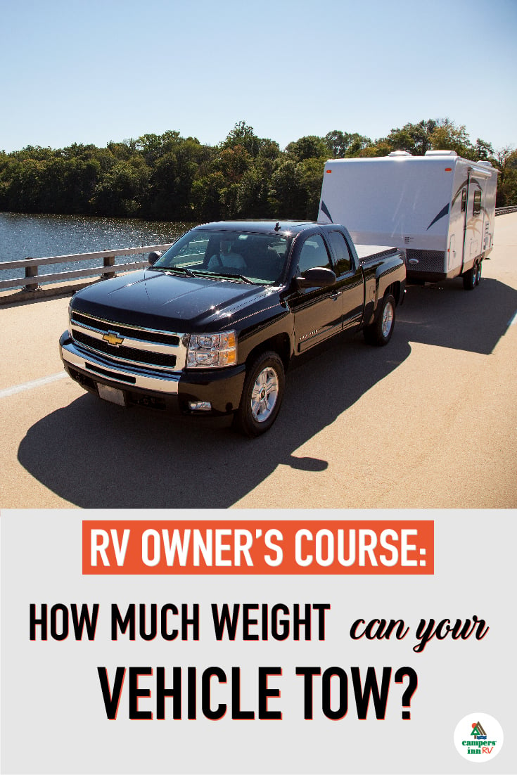 How much weight can my vehicle tow?