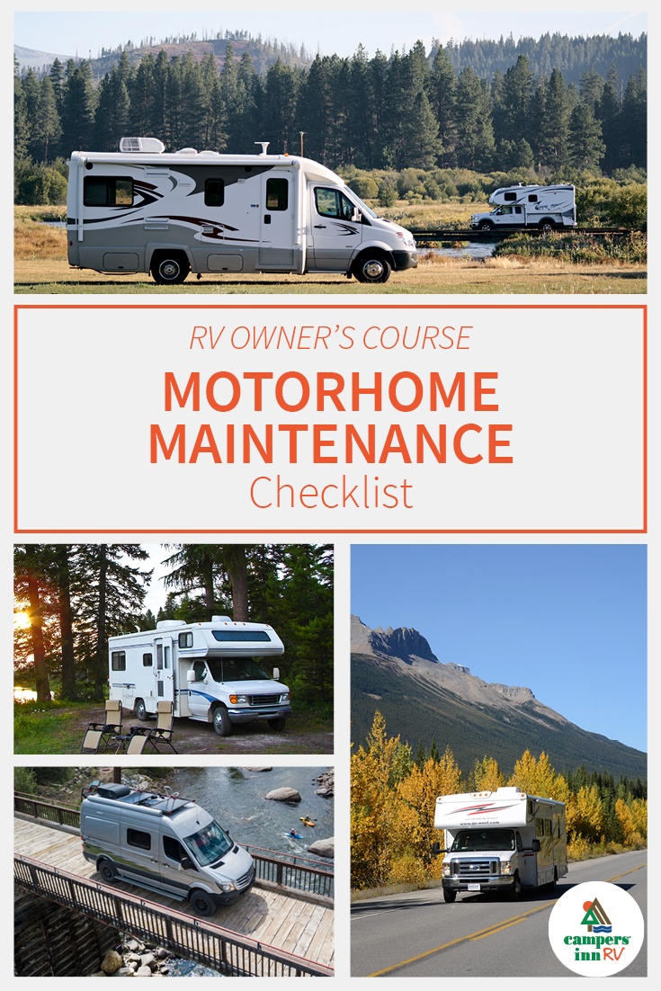 Motorhome Maintenance Checklist