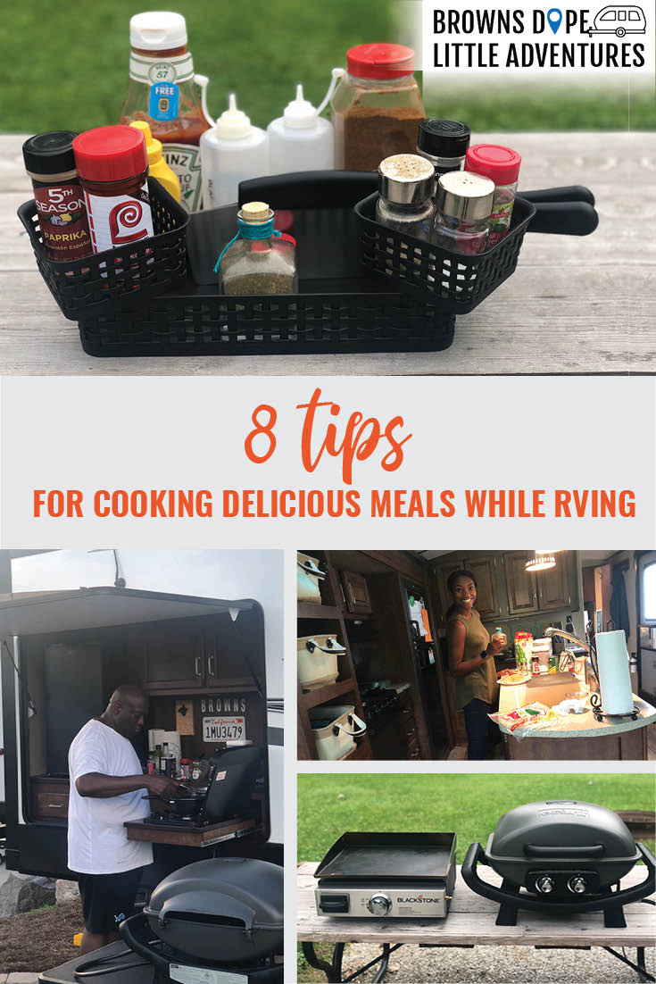 8 Tips for Cooking Delicious Meals While RVing