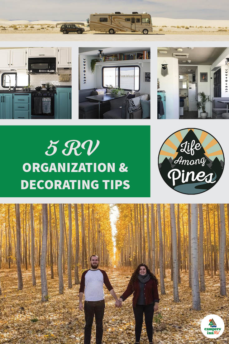 5 RV Organization and Decoration Tips