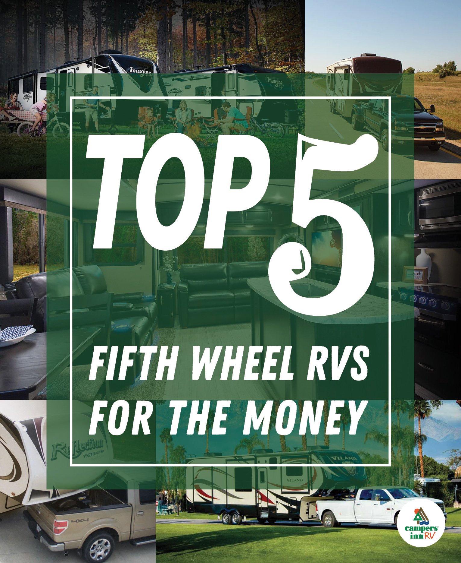Top 5 Fifth Wheel RVs for the Money