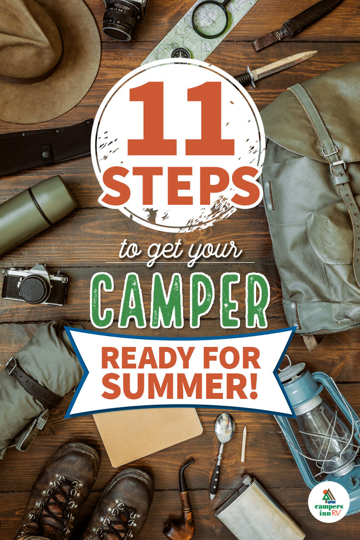 RV Owners Course: 11 Steps to Get Your Camper Ready for Summer!