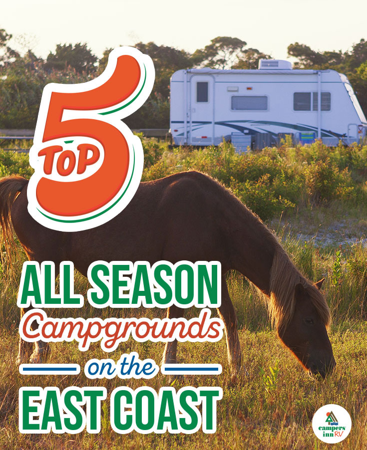 Top 5 All Season Campgrounds on the Northern East Coast