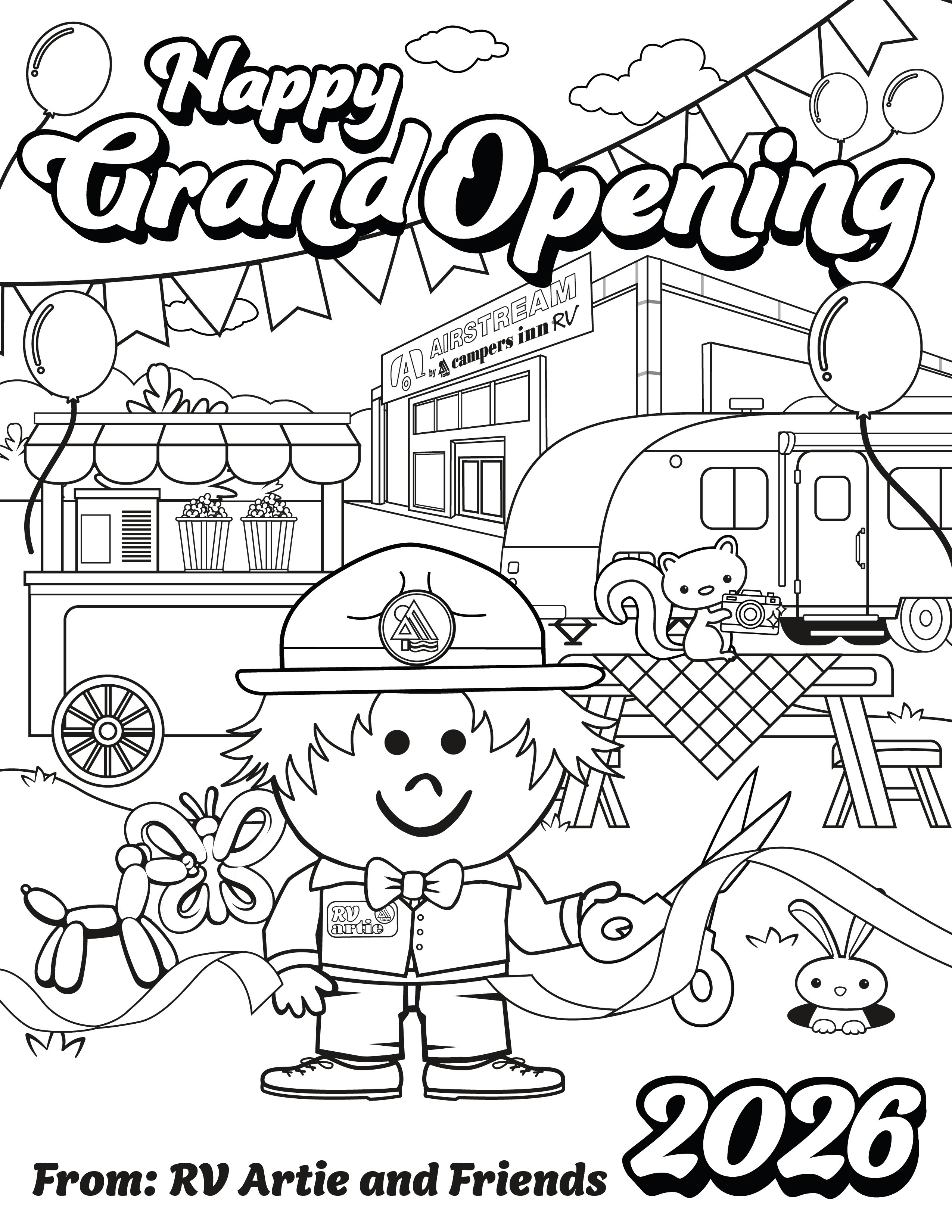 20251106_ALL_Coloring Page_Holidays_Happy Grand Opening_AIRSTREAM