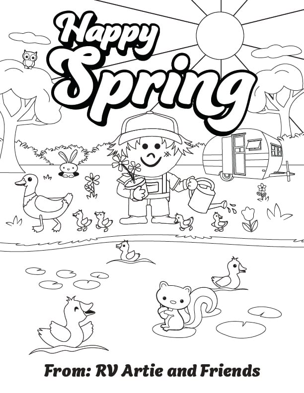 20251106_ALL_Coloring Page_Holidays_Happy Spring