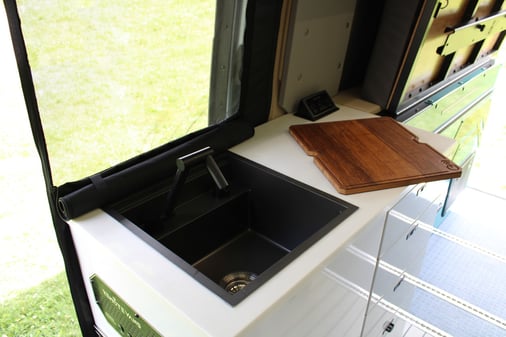 Remote Vans 2026 T45 Kitchen Sink