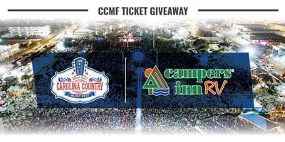 Campers Inn RV Renews Sponsorship of Carolina Country Music Fest