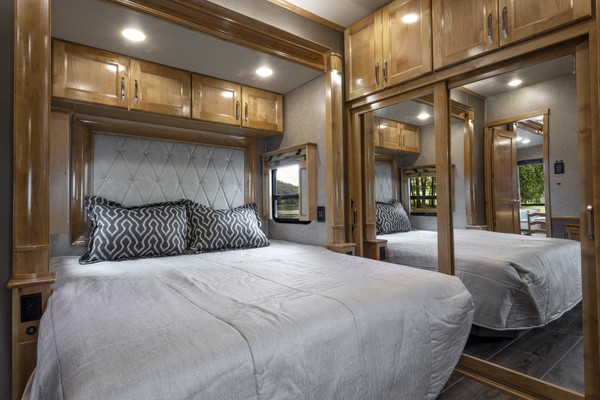 rv with memory foam mattress