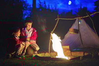 Top Three Ways to Add a Fright to your Next Camping Trip