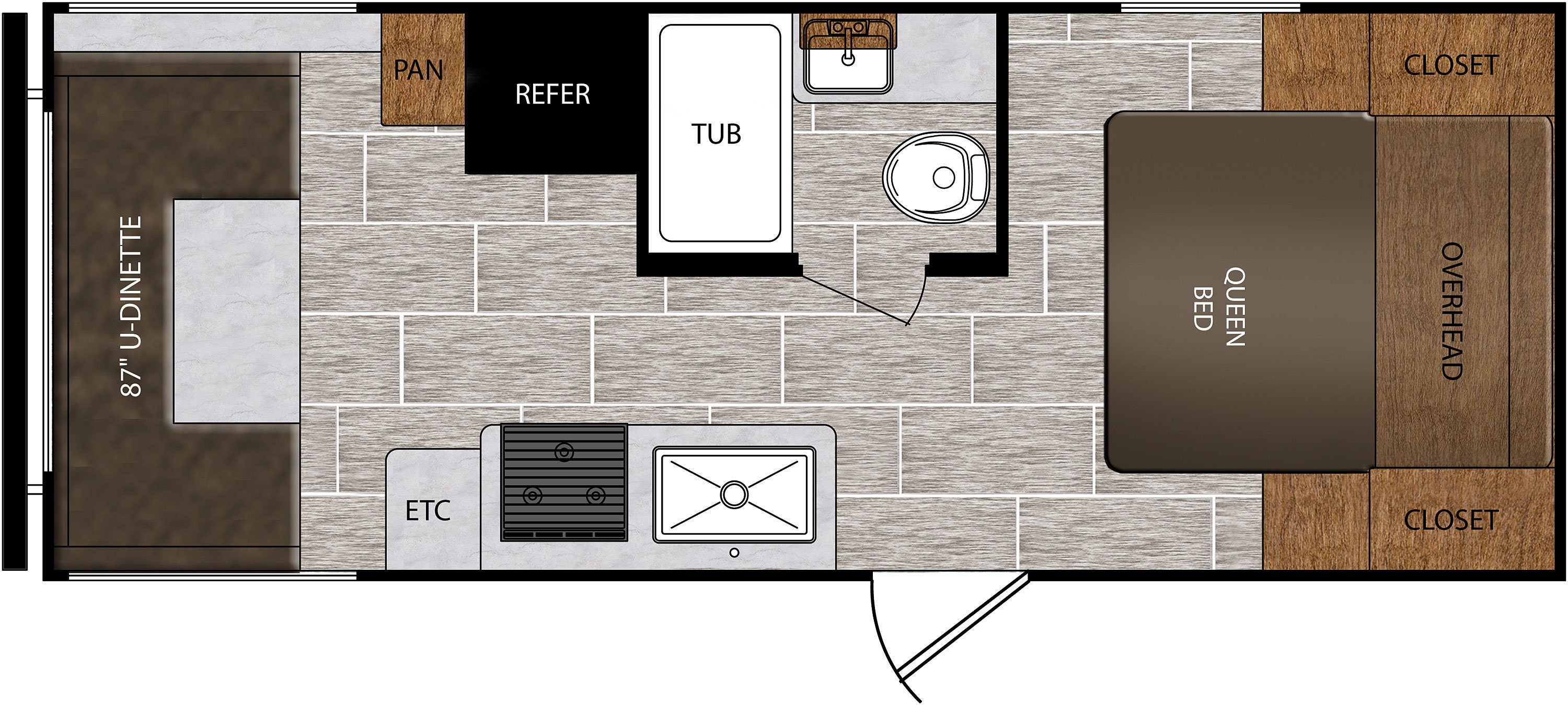 Prime Time Avenger ATI 20RD floorplan