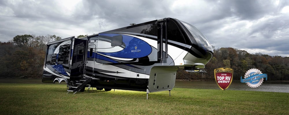 Full view of the VanLeigh FIfth Wheel Beacon 40FLB