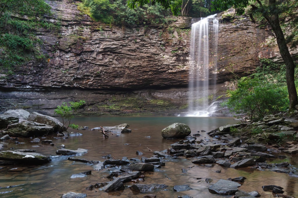 Cherokee Falls Cloudland Canyon