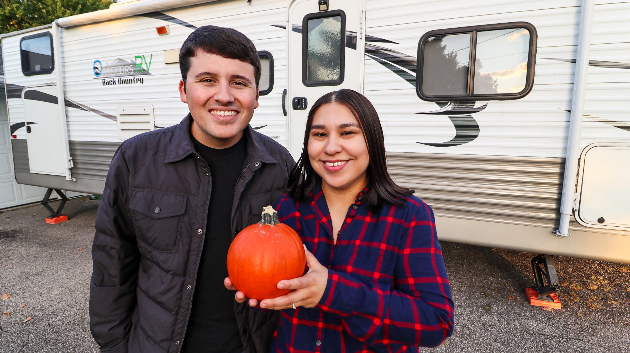 RVoyage celebrating halloween in their rv