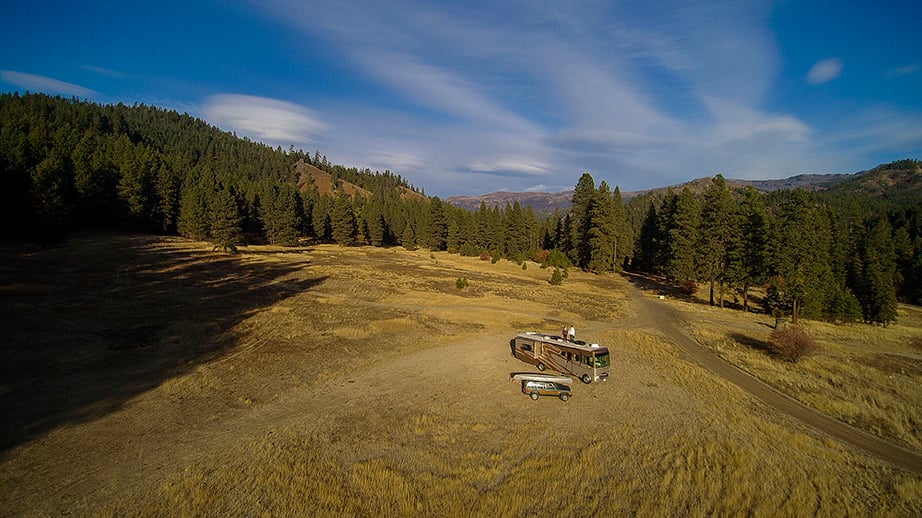 RVing on Bureau of Land Management land