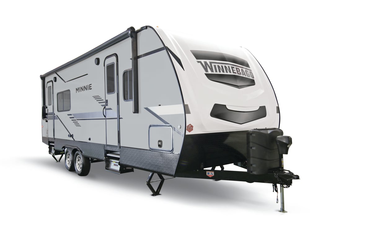 winnebago minnie travel trailer exterior