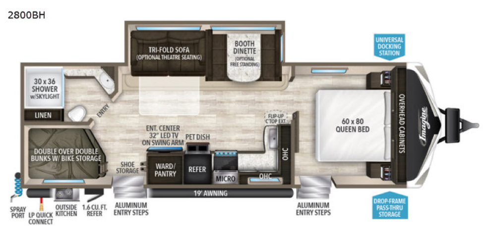 Grand Design Imagine Floor plan