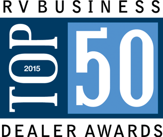 RV Buisness Top 50 dealer award