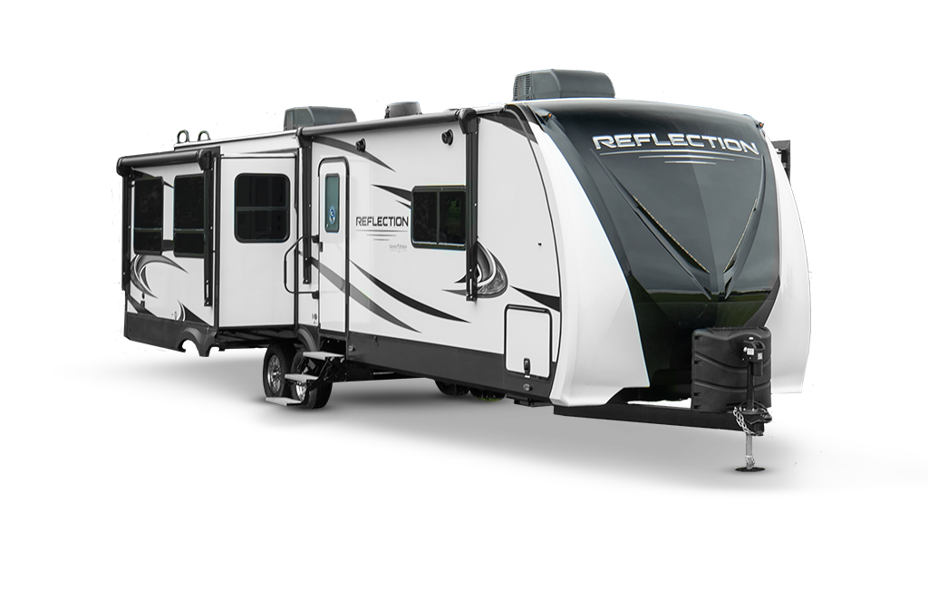 Top 8 Travel Trailers With Outdoor Kitchens   Reflection2020 TT Exterior 