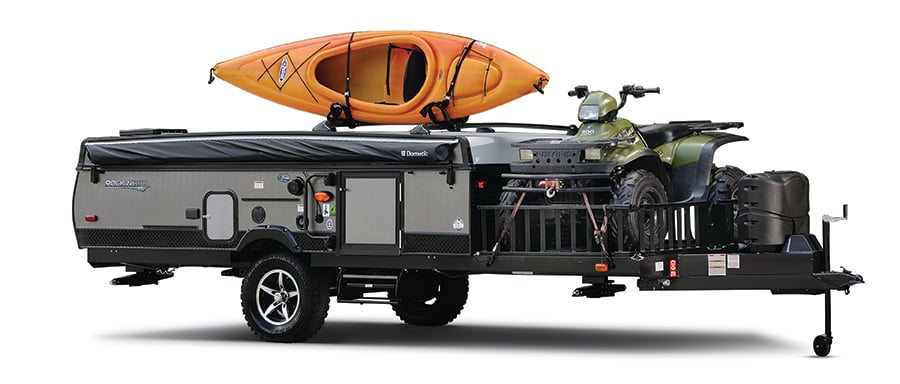 Top 5 Pop-Up Campers: Forest River Rockwood Extreme Sports Package