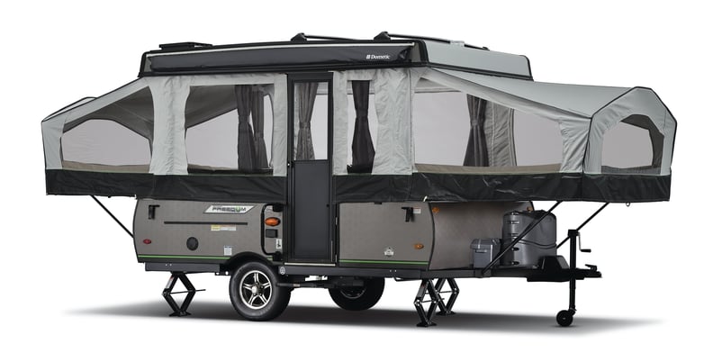 The exterior of the 2020 Forest River RV Rockwood Freedom exterior