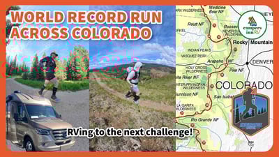 Influencer Hunter Leiniger Sets World Record Across Colorado Rockies
