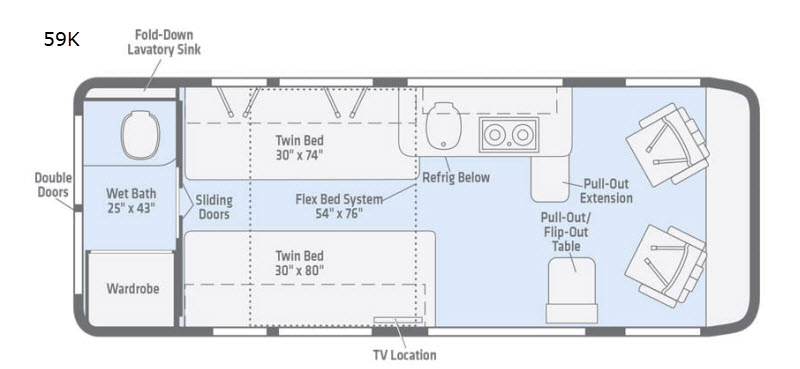 guide-to-campervans-winnebago-Travato-floorplans