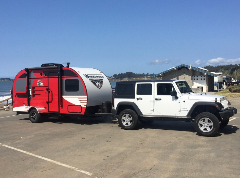 The Browns first RV was a Winnebago Winnie Drop