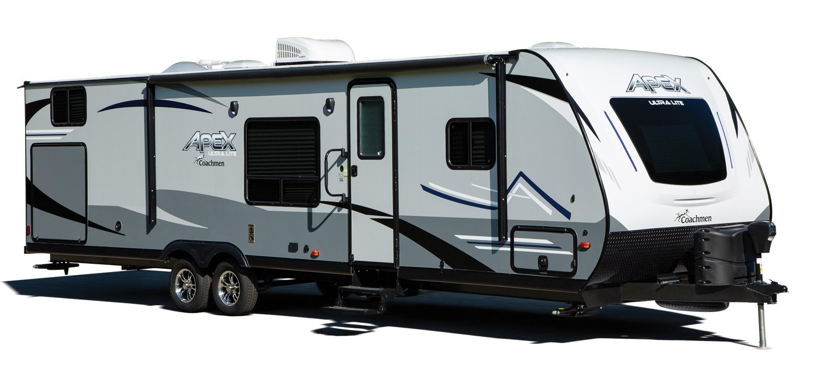 coachmen apex ultra lite travel trailer exterior