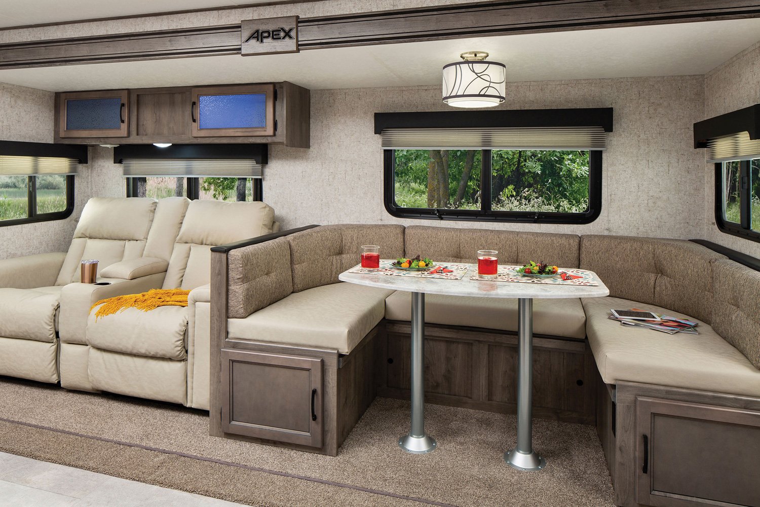 coachmen apex ultra lite travel trailer interior