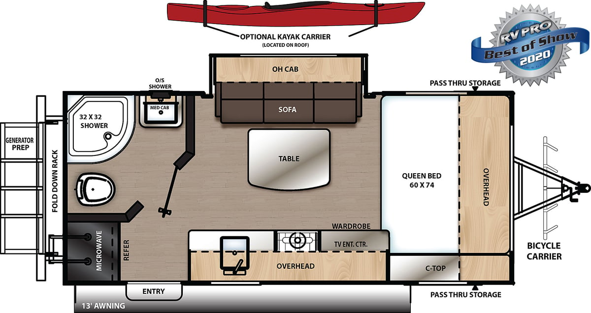 coachmen catalina expedition travel trailer floor plan
