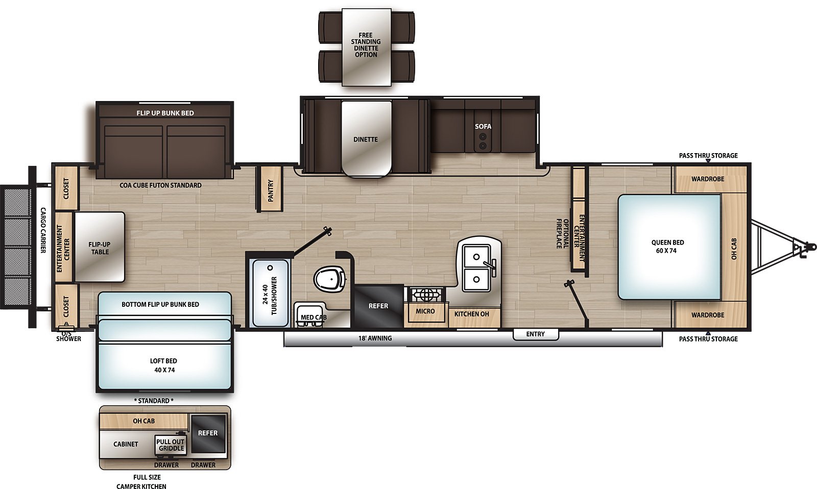 2025 Travel Trailer Floor Plans - Crissy Rafaelita