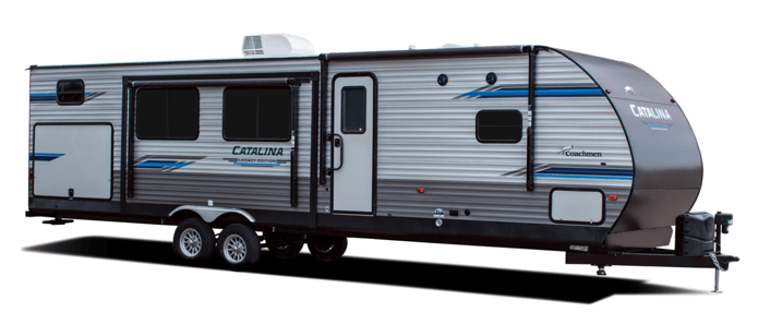 coachmen catalinaの遺産の版旅行トレーラーの外面