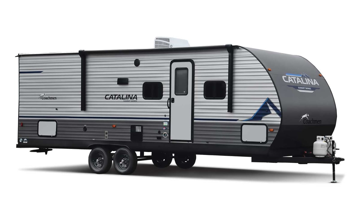 coachmen catalina summit series 8 travel trailer exterior