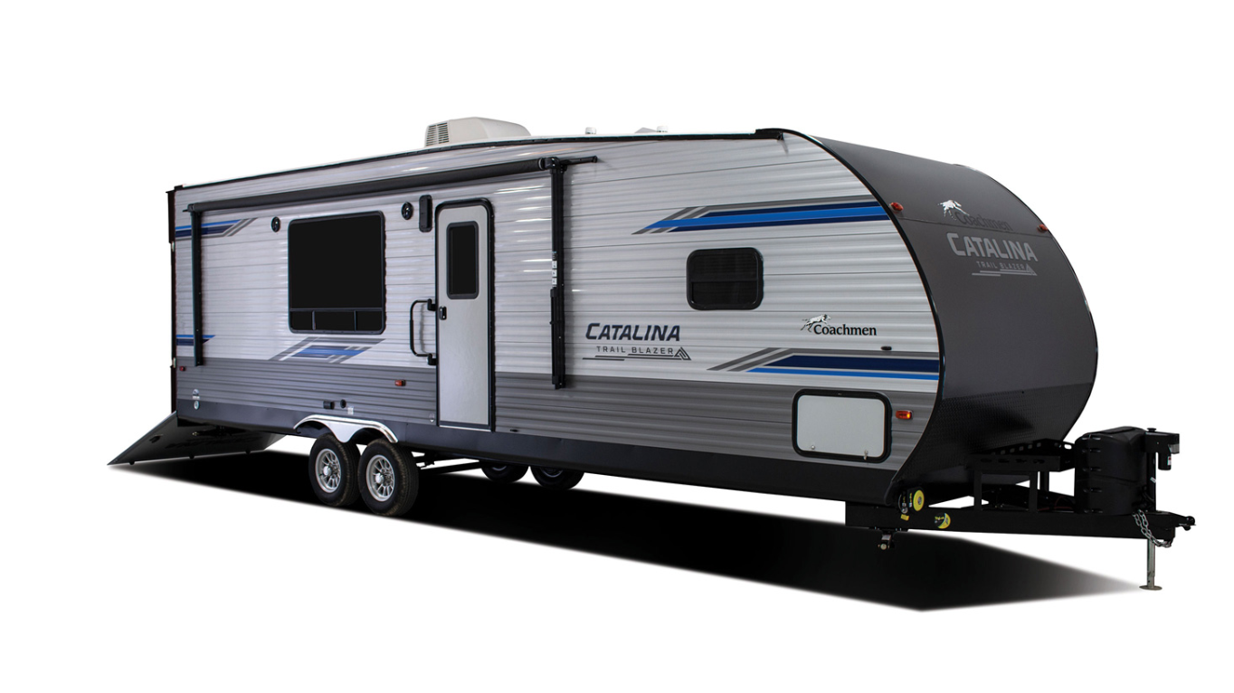 coachmen catalina trail blazer toy hauler travel trailer exterior