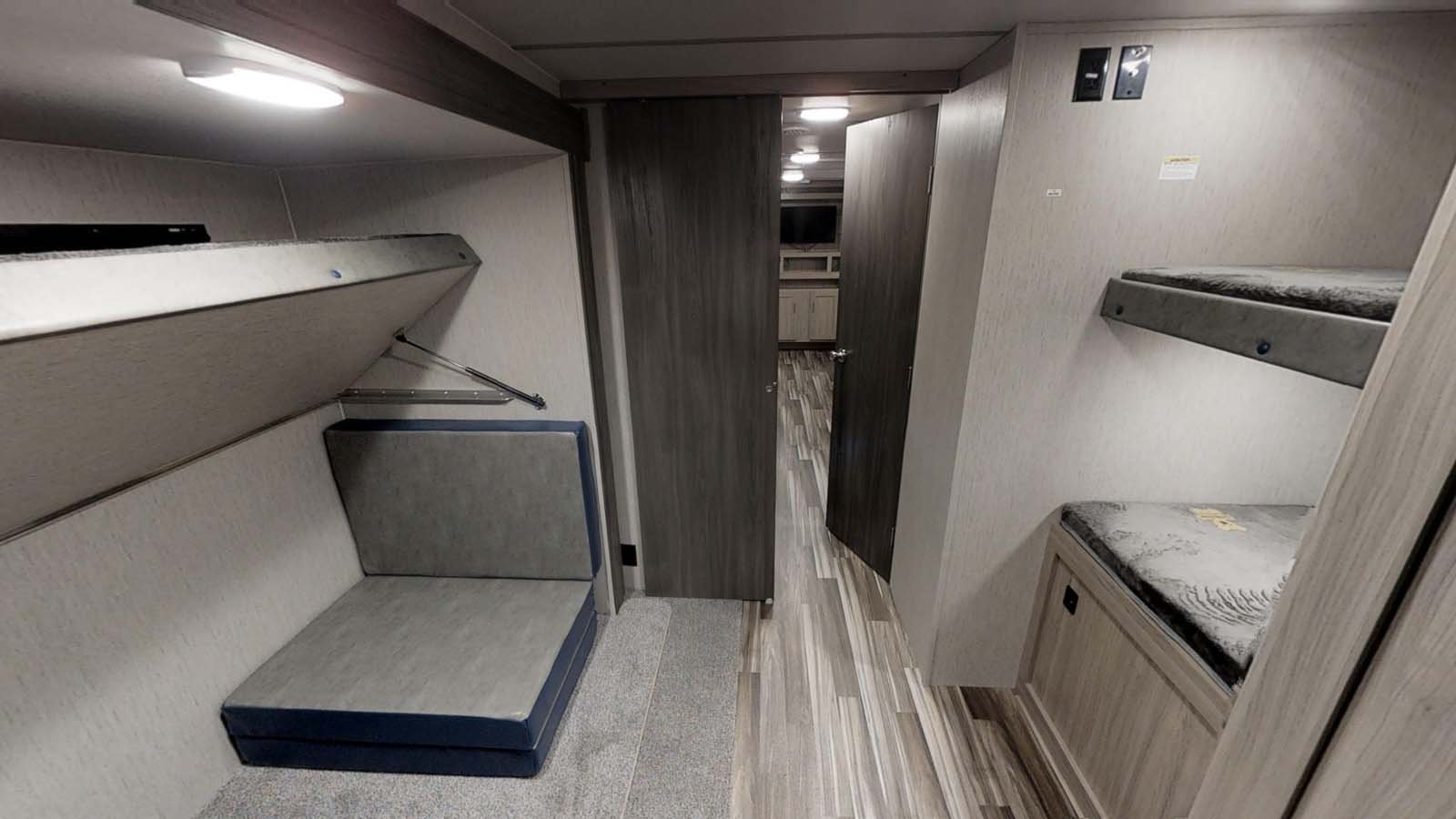 coachmen freedom express interior bunkhouse