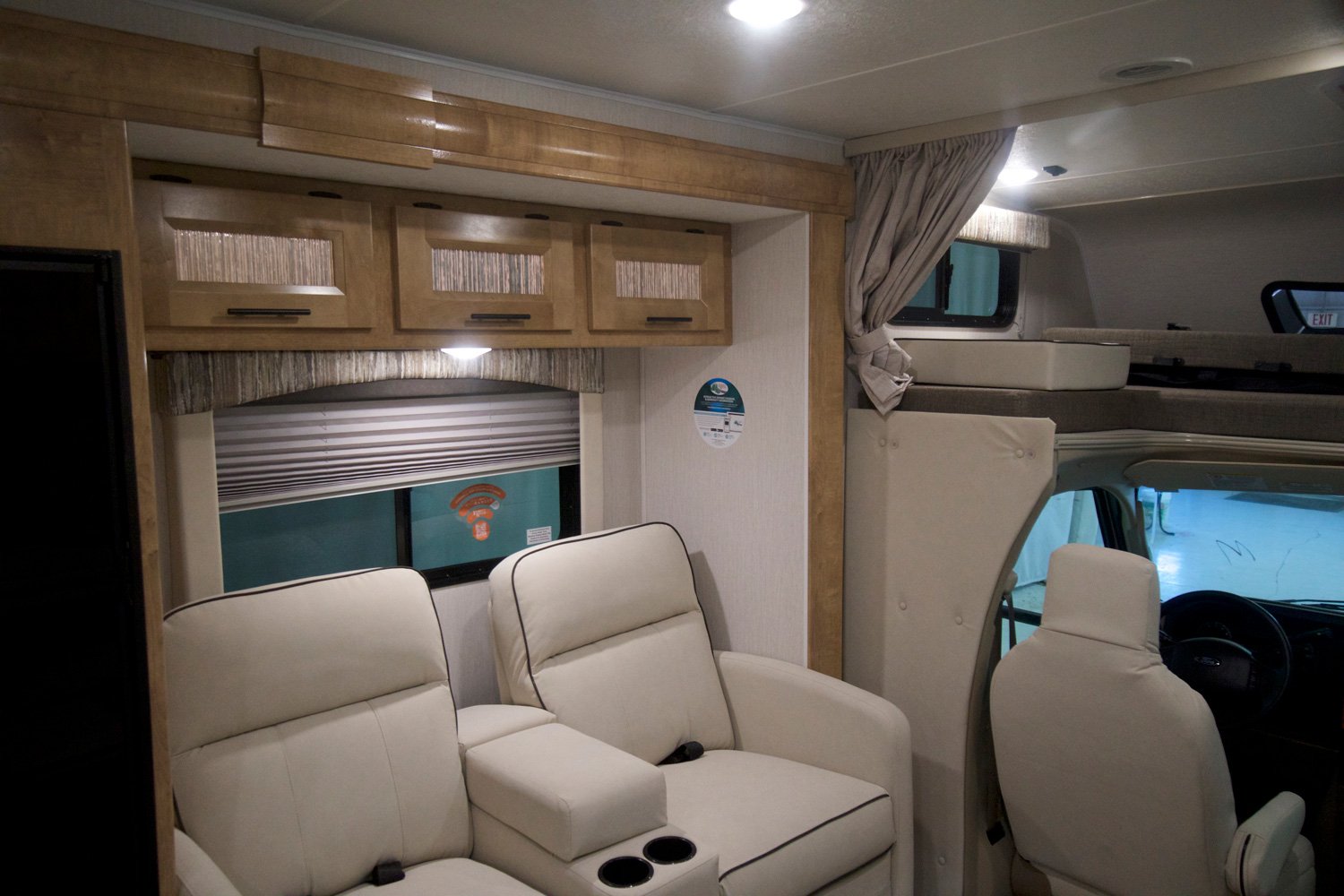 coachmen leprechaun class c motorhome living space