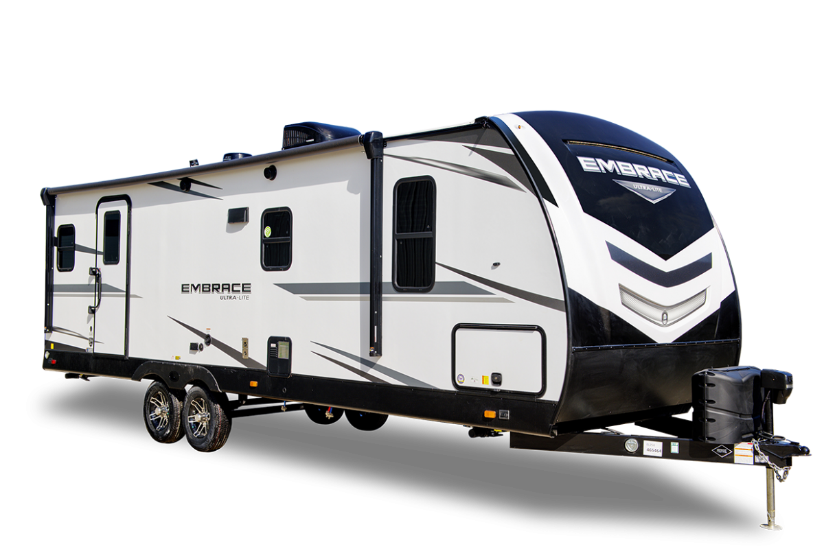 cruiser embrace travel trailer exterior