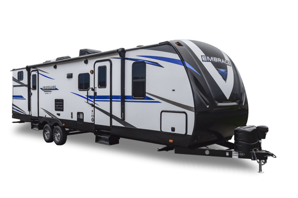 cruiser RV embrace travel trailer exterior