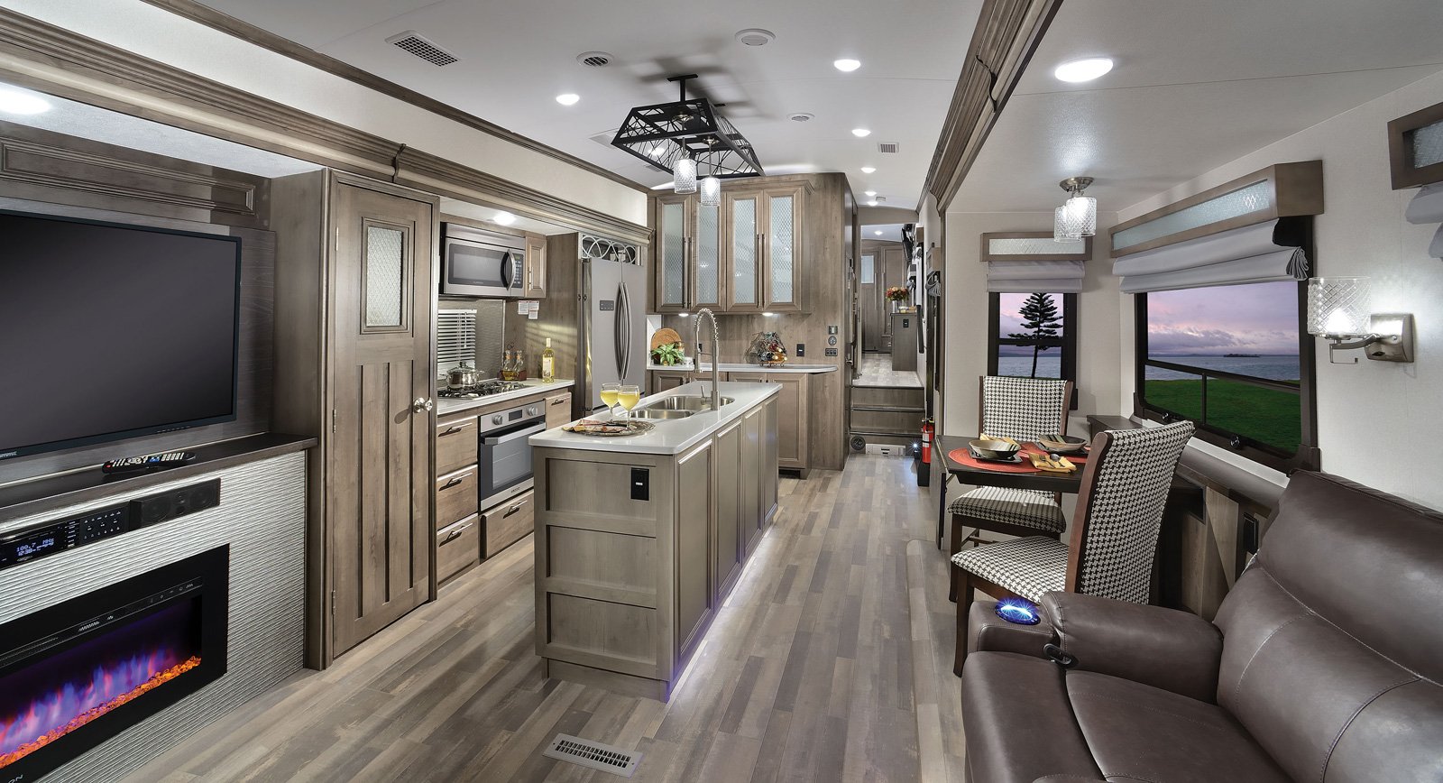 forest river cardinal luxury fifth wheel interior