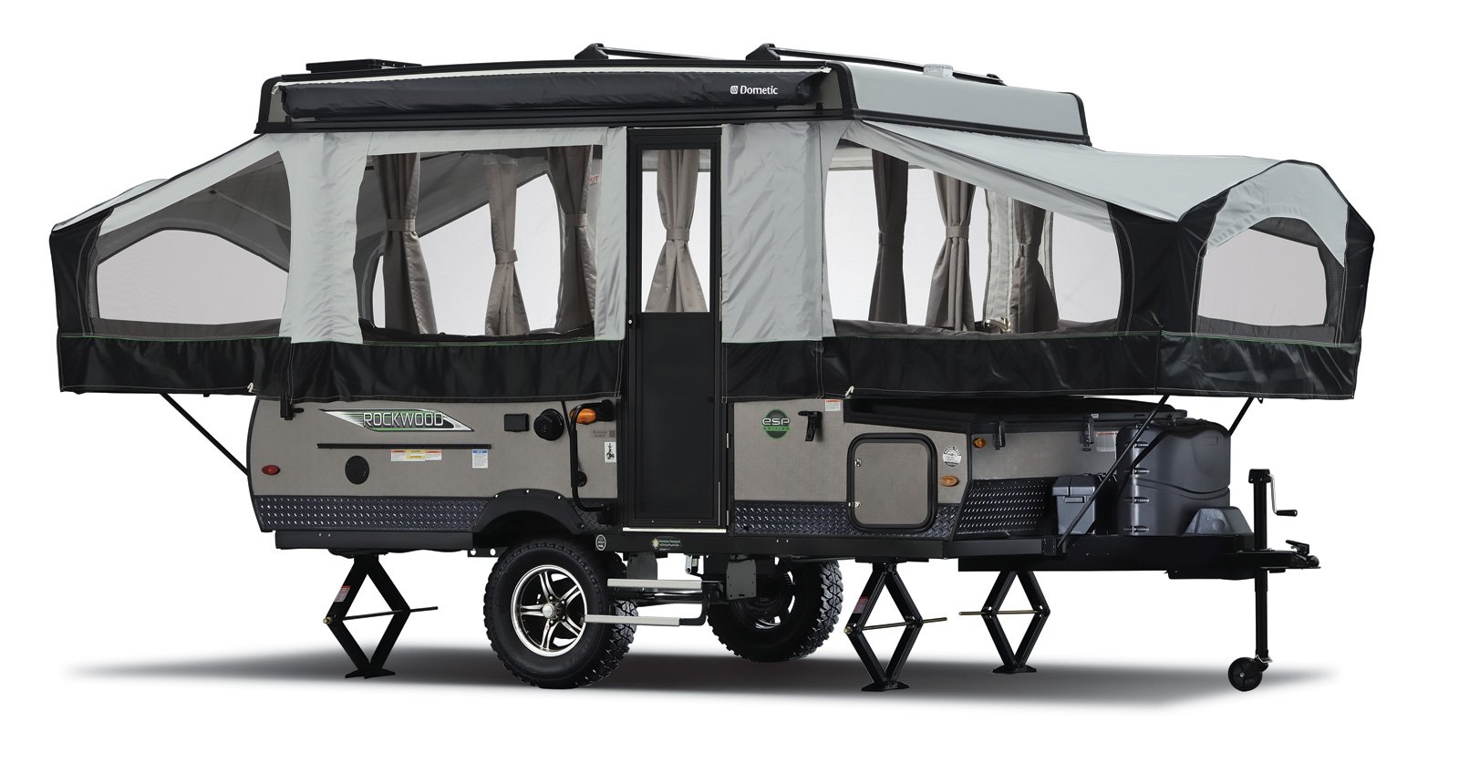 forest river rockwood exterme sports pop up camper exterior