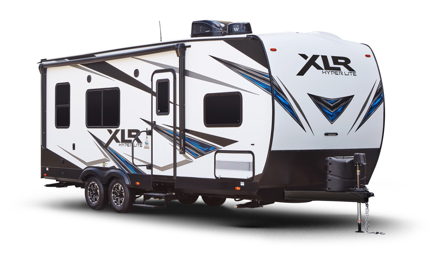 forest river xlr hyperlite toy hauler travel trailer exterior