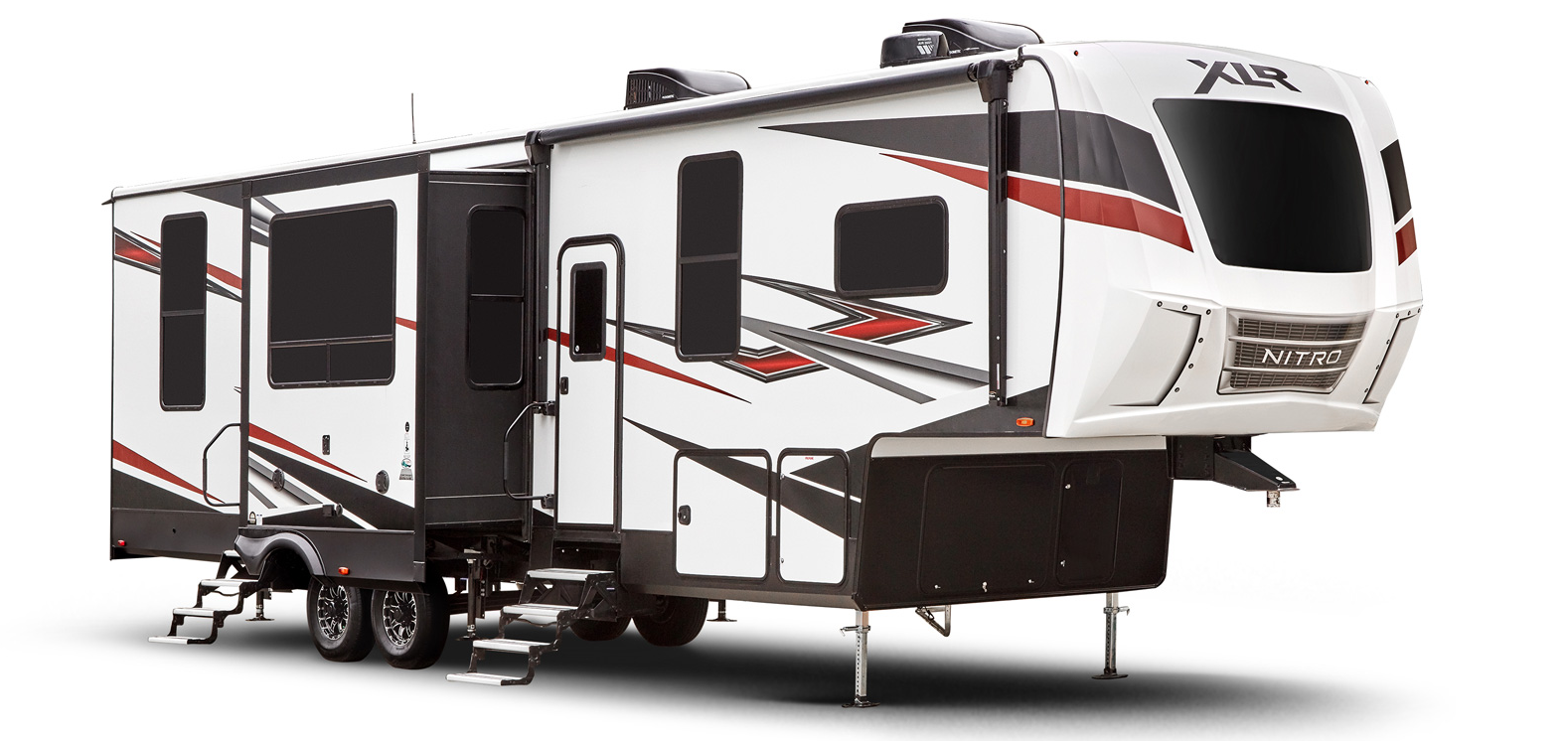 forest river xlr nirto fifth wheel toy hauler exterior