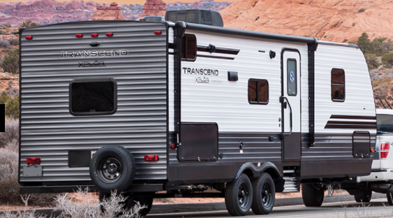 grand design transcend xplor travel trailer exterior