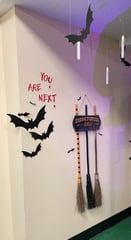 halloween wall decor to decorate your camper