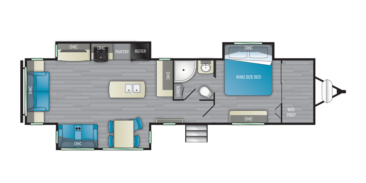 heartland north trail travel trailer floor plan